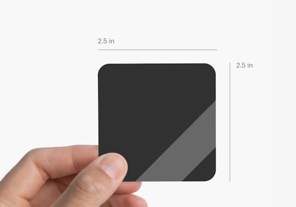 Square Business Cards Rounded Corner