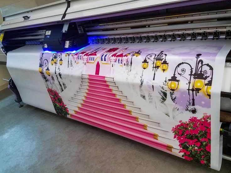 Colorful Large Format Printed Banners
