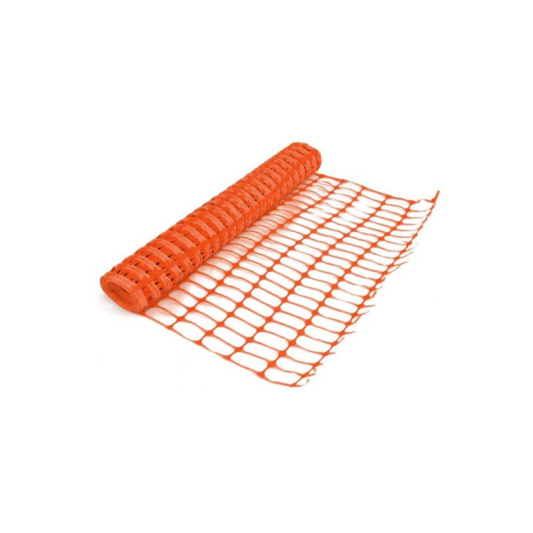 1.2M Orange Plastic Construction Mesh Safety Fence