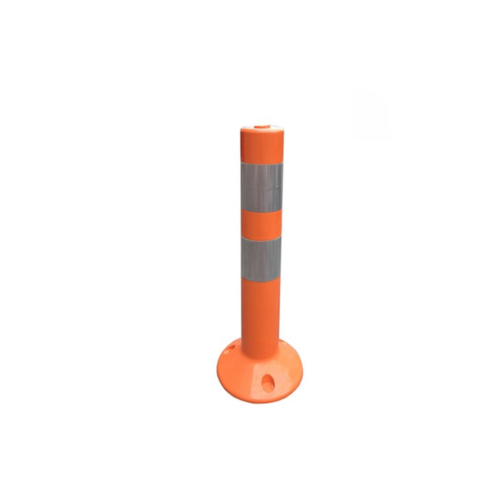 18 PU Safety Warning Road Post