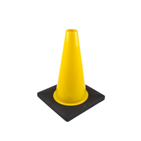 Soft PVC Traffic Safety Cone with Black Base