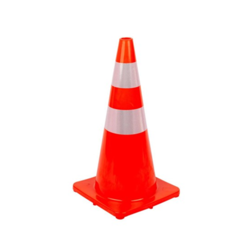 28inch High Visibility Orange PVC Road Cone