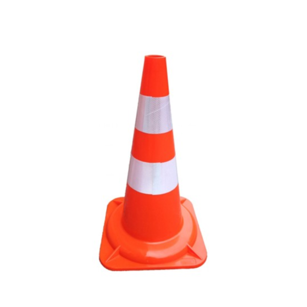 50cm Fluorescent Orange Road Barricade Cone