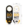 Do Not Disturb Door Signs for Offices, Homes, Clinics