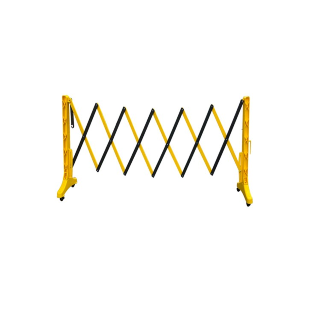 temporary-expandable-plastic-traffic-barrier