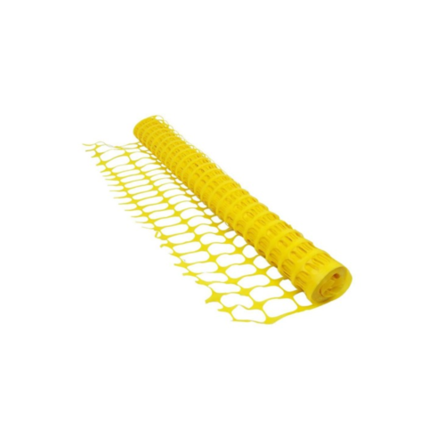 Yellow Lightweight Safety Barrier Fence