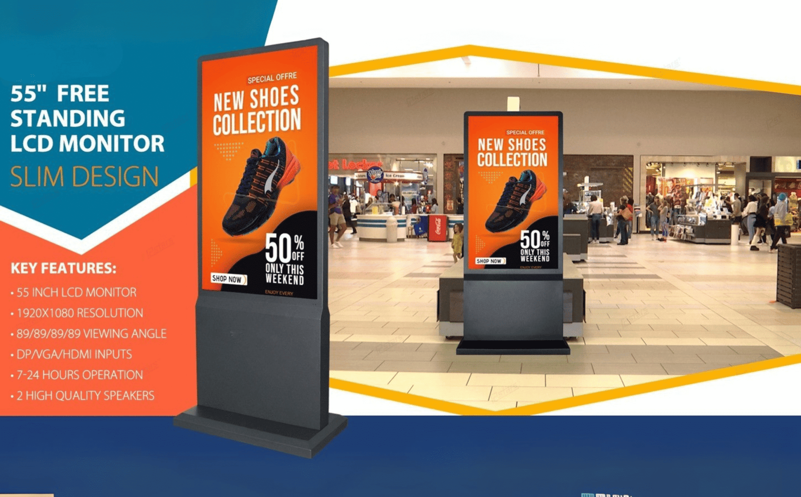 Digital signage 18 5