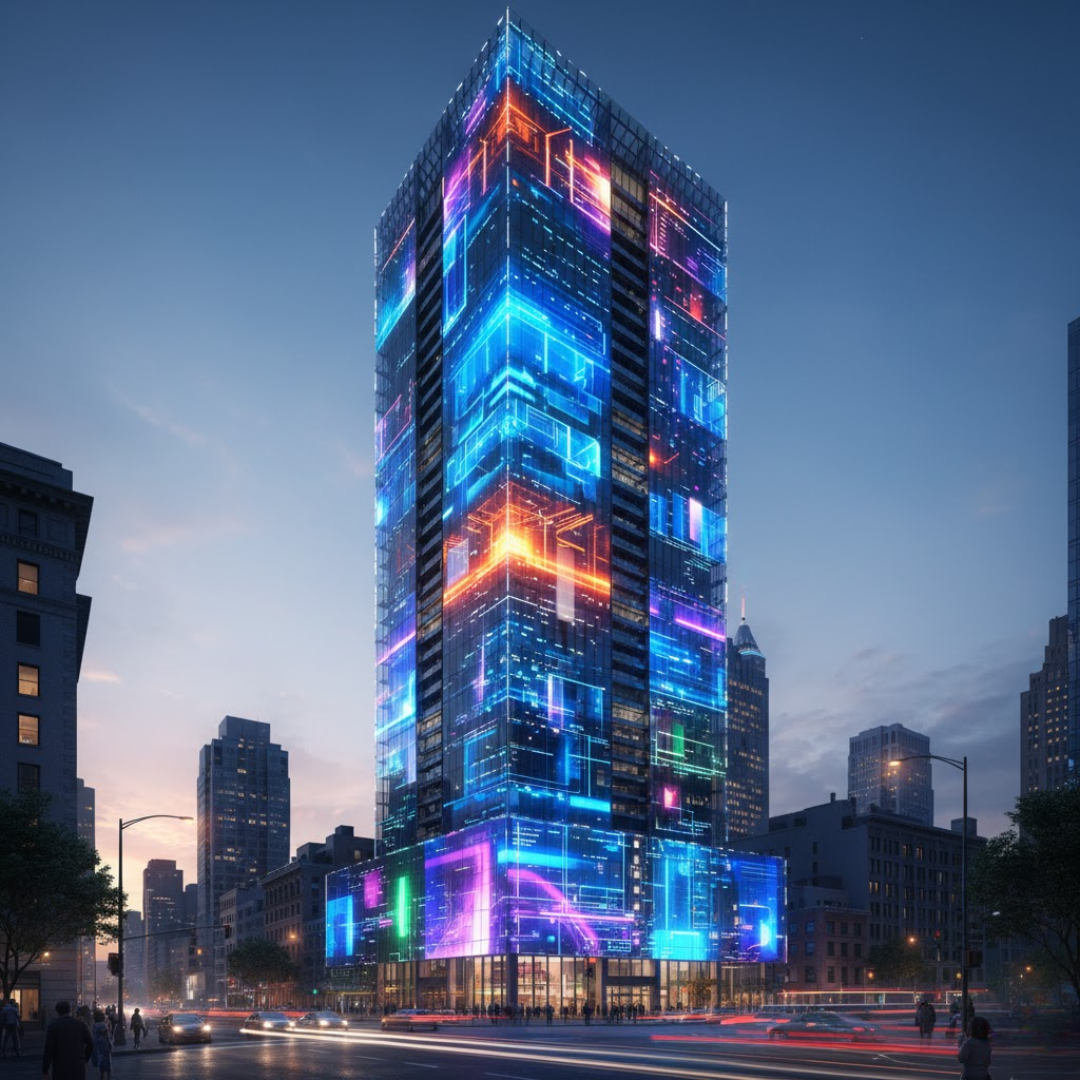 Digital signage 26 Building Facade LED