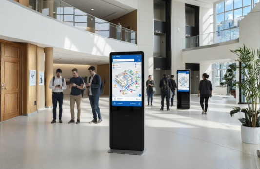 Digital Wayfinding Kiosks