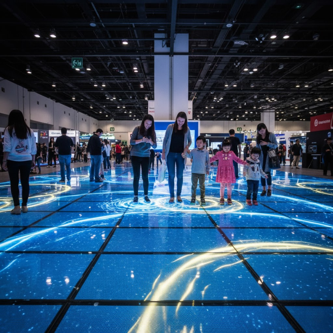 Digital signage 28 LED Floor Displays